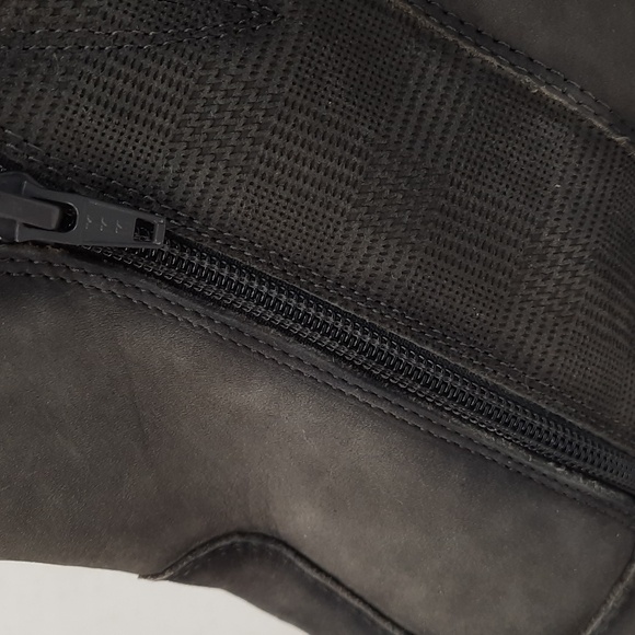 Earth Brand Jordan Style Womans Charcoal Leather Boots Size 10 D - Picture 4 of 7